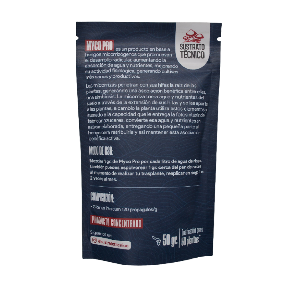 🌱 Myco Pro 50g – Micorrizas Glomus Iranicum para Desarrollo Radicular 3