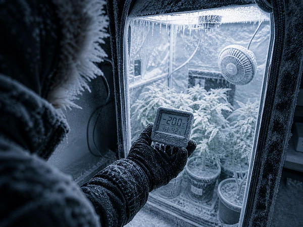 ❄️ ¿Se Puede Cultivar en Invierno en Indoor? Lo que Realmente Pasa con el Frío
