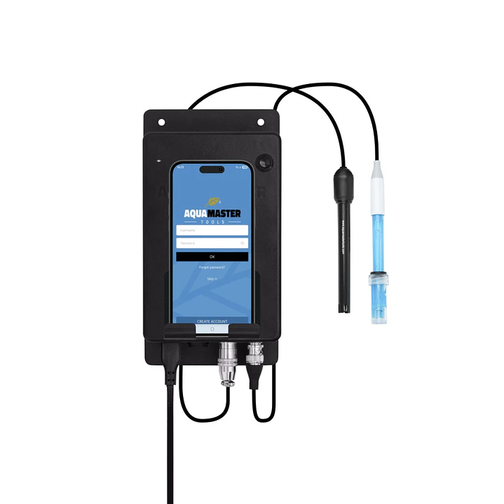 📊 Monitor Online pH EC PPM TDS Temperatura Aqua Master W650 1