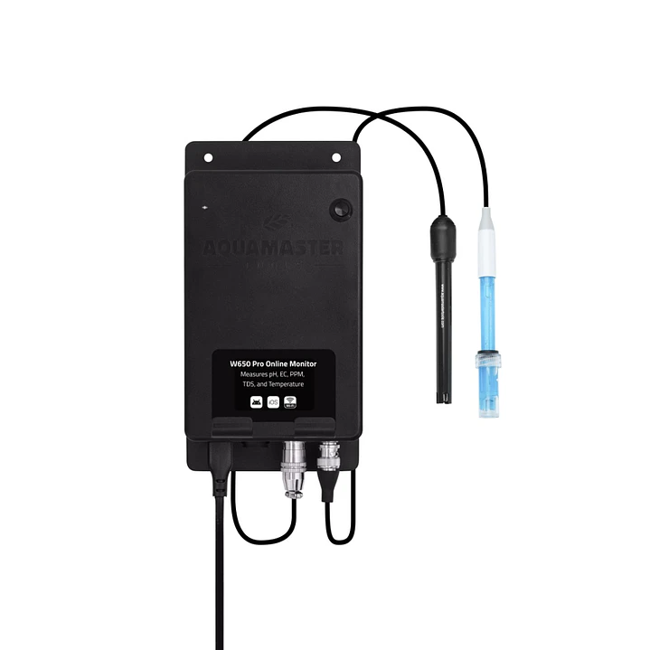 📊 Monitor Online pH EC PPM TDS Temperatura Aqua Master W650 2