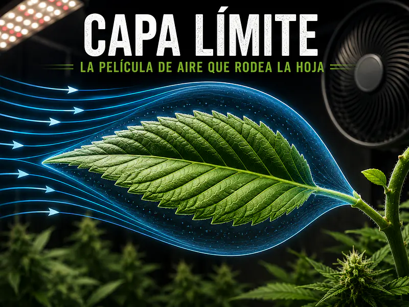🌬️ ¿Qué es la capa límite de las hojas y por qué influye tanto en el crecimiento?