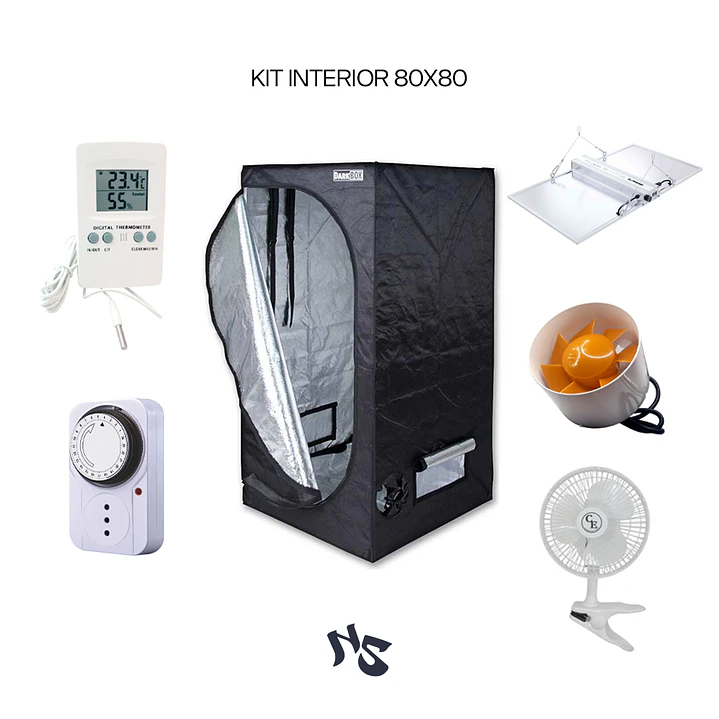 Kit Indoor 80×80 Nanolux RG320 | LED 320 W + Carpa 1