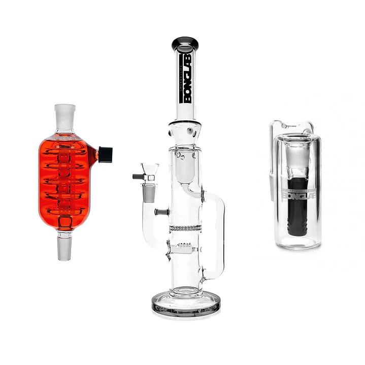 Kit Mad Professor + Atrapa Cenizas Perc 18 mm + Chiller Unit 18 mm 1