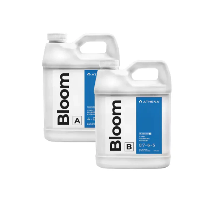 Athena Bloom A+B Fertilizante Base de Floración | 946 ml, 3,78 L y 18,93 L 1
