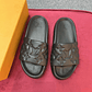 Louis Vuitton Waterfront Black Slippers - thumbnail 3