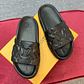 Louis Vuitton Waterfront Black Slippers - thumbnail 5