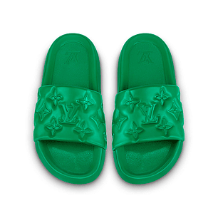 Louis Vuitton Waterfront Green Slippers
