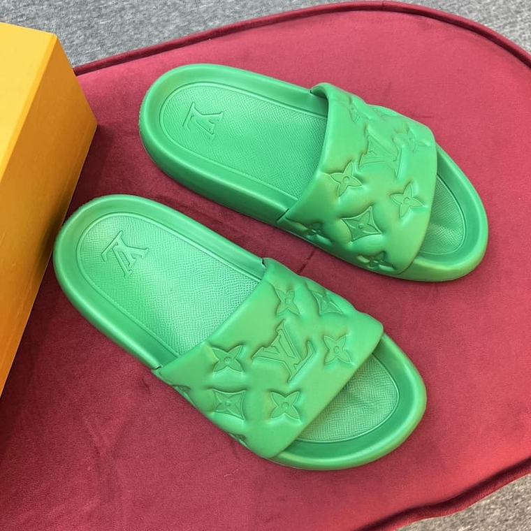 Louis Vuitton Waterfront Green Slippers 2