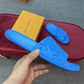 Louis Vuitton Waterfront Blue Slippers - thumbnail 4