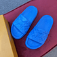 Louis Vuitton Waterfront Blue Slippers - thumbnail 5
