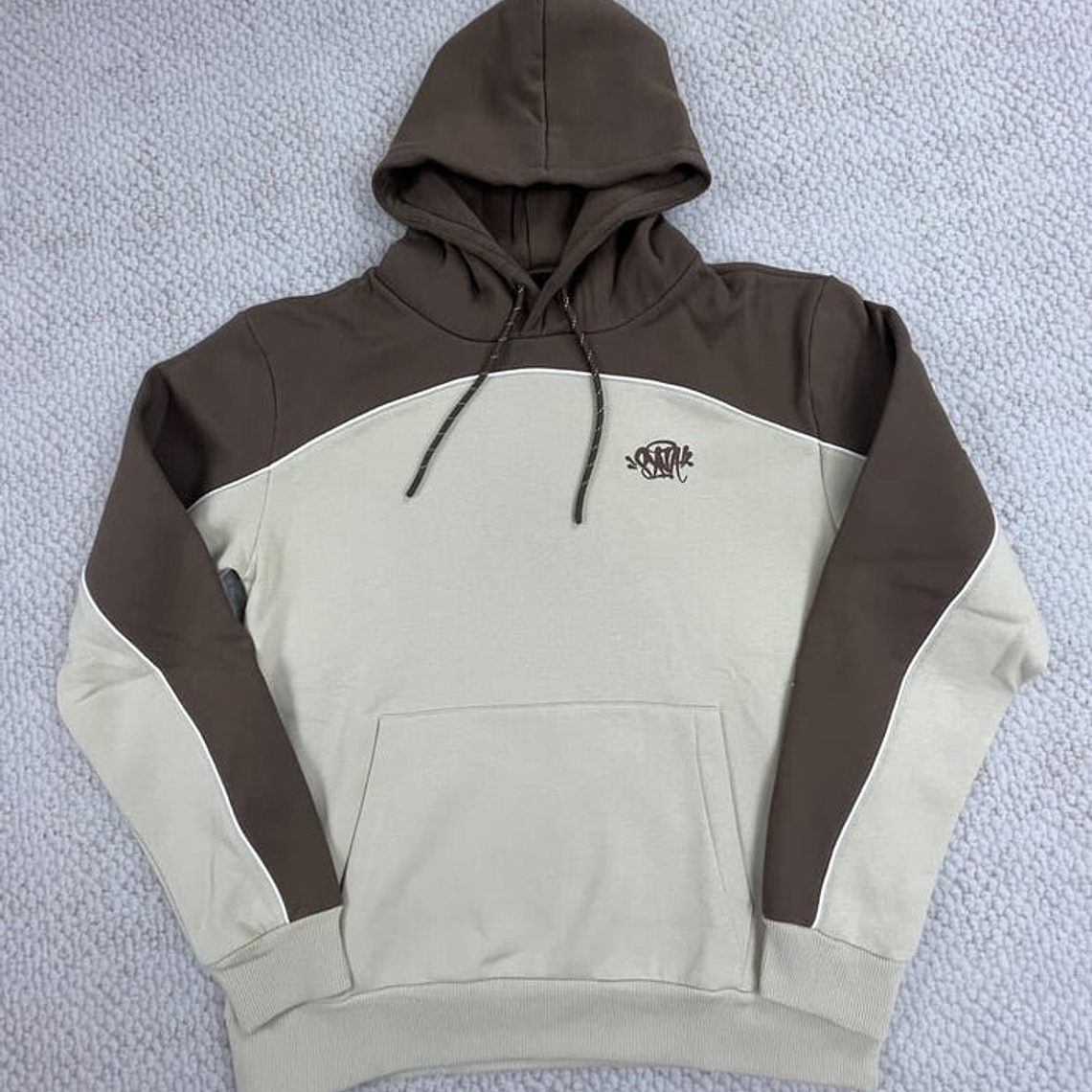 SYNA World Hood Twinset Brown 2