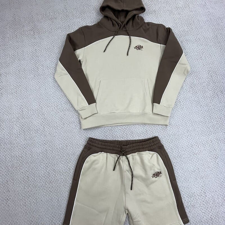 SYNA World Hood Twinset Brown 3