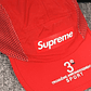Supreme Mesh Side Panel Camp Red Cap - thumbnail 3