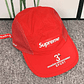 Supreme Mesh Side Panel Camp Red Cap - thumbnail 2