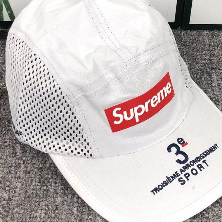 Supreme Mesh Side Panel Camp White Cap 5