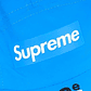 Supreme Mesh Side Panel Camp Blue Cap - thumbnail 3
