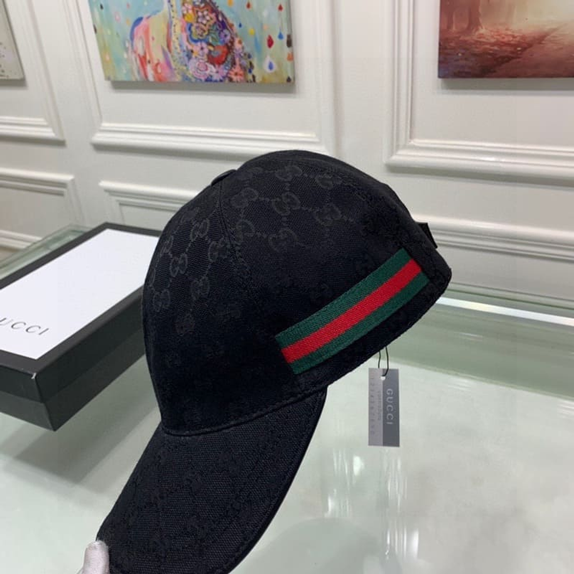 Gucci GG Se Canvas Cap Black 3