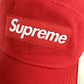 Supreme Washed Chino Twill Camp Red Cap - thumbnail 3