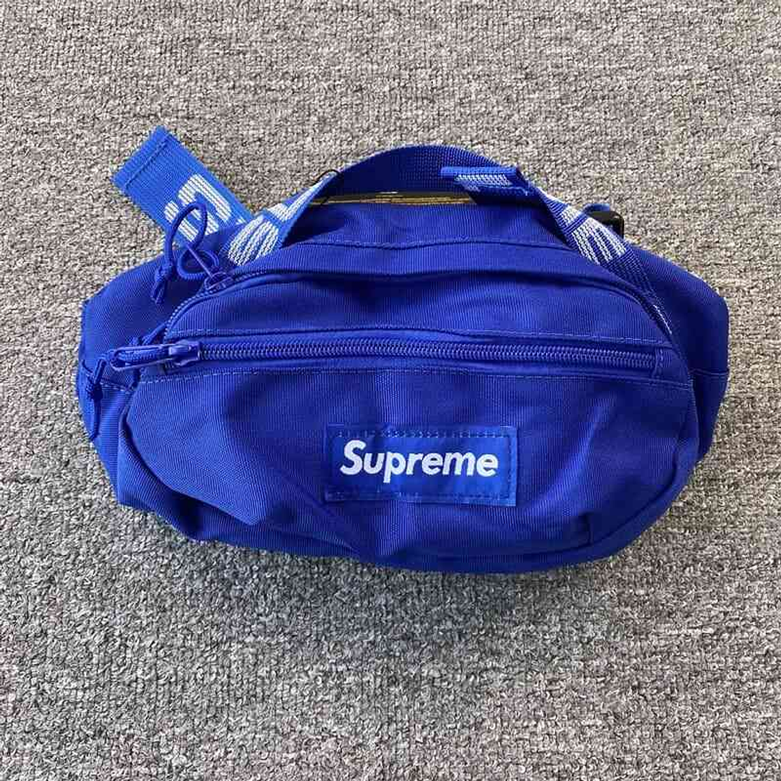 Supreme Waist Bag Blue (SS18) 2