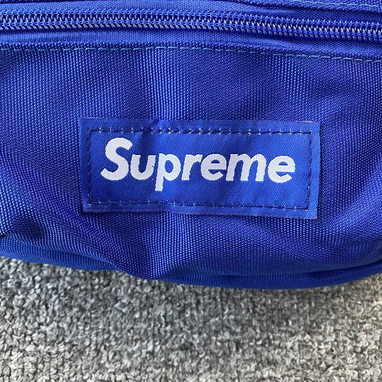 Supreme Waist Bag Blue (SS18) 6