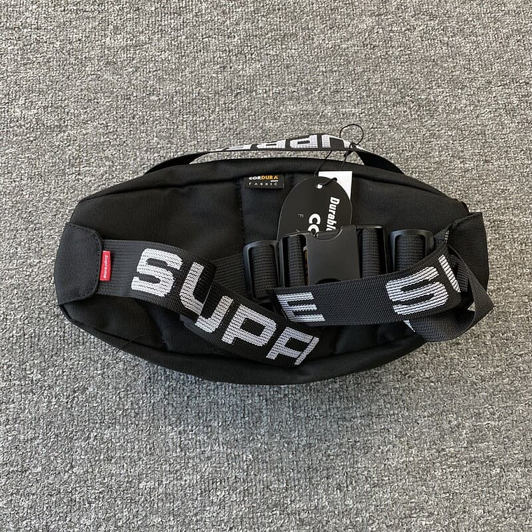 Supreme Waist Bag Black (SS18) 3