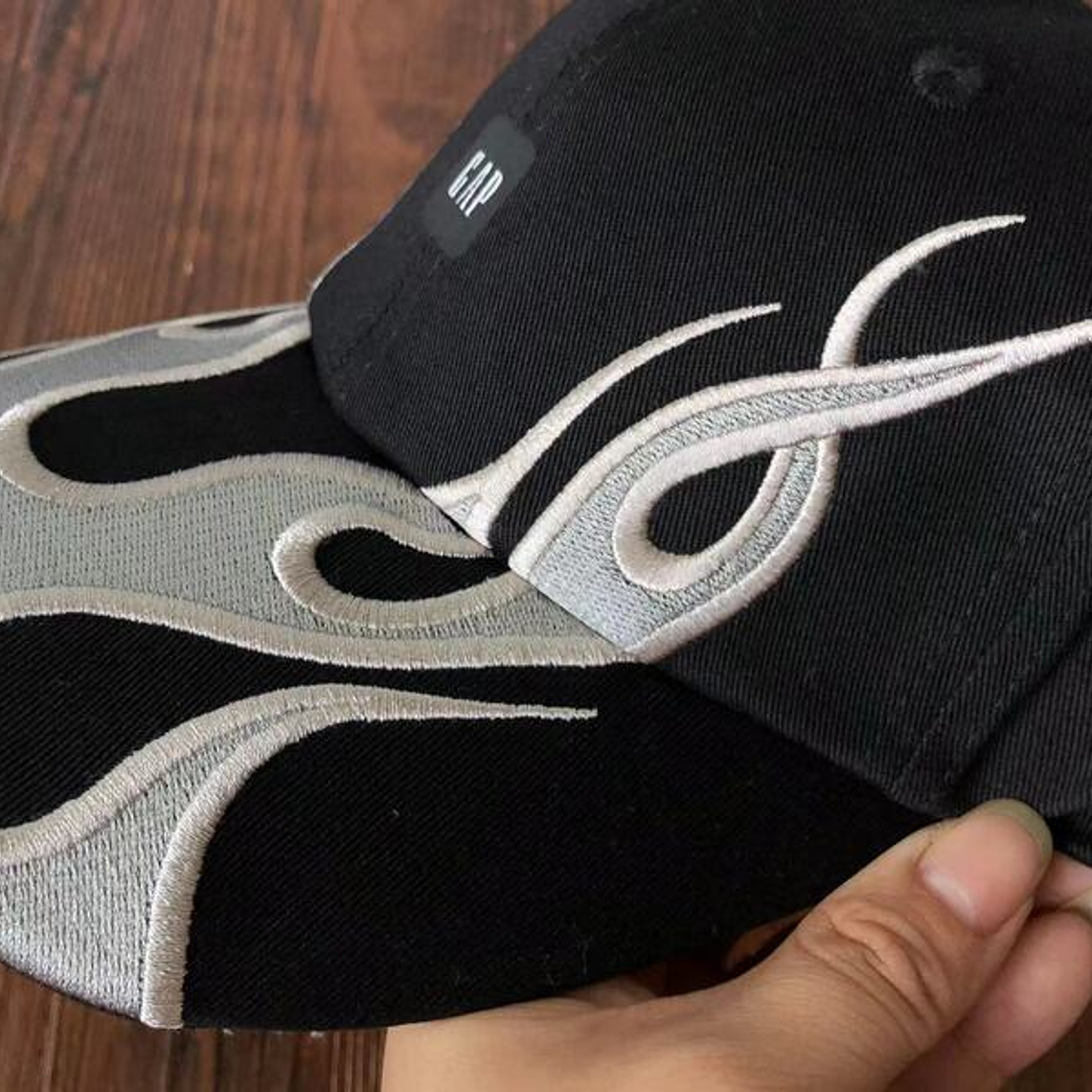 Yeezy x GAP Flame Black Cap 4