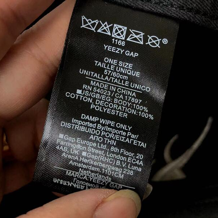 Yeezy x GAP Flame Black Cap 9