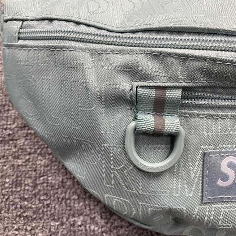 Supreme Waist Bag Blue (SS19) 5