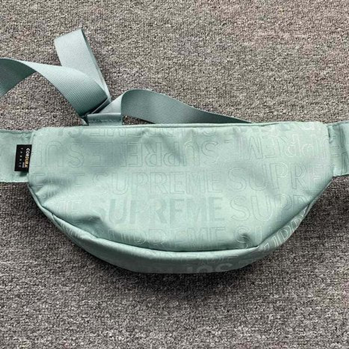 Supreme Waist Bag Blue (SS19) 6