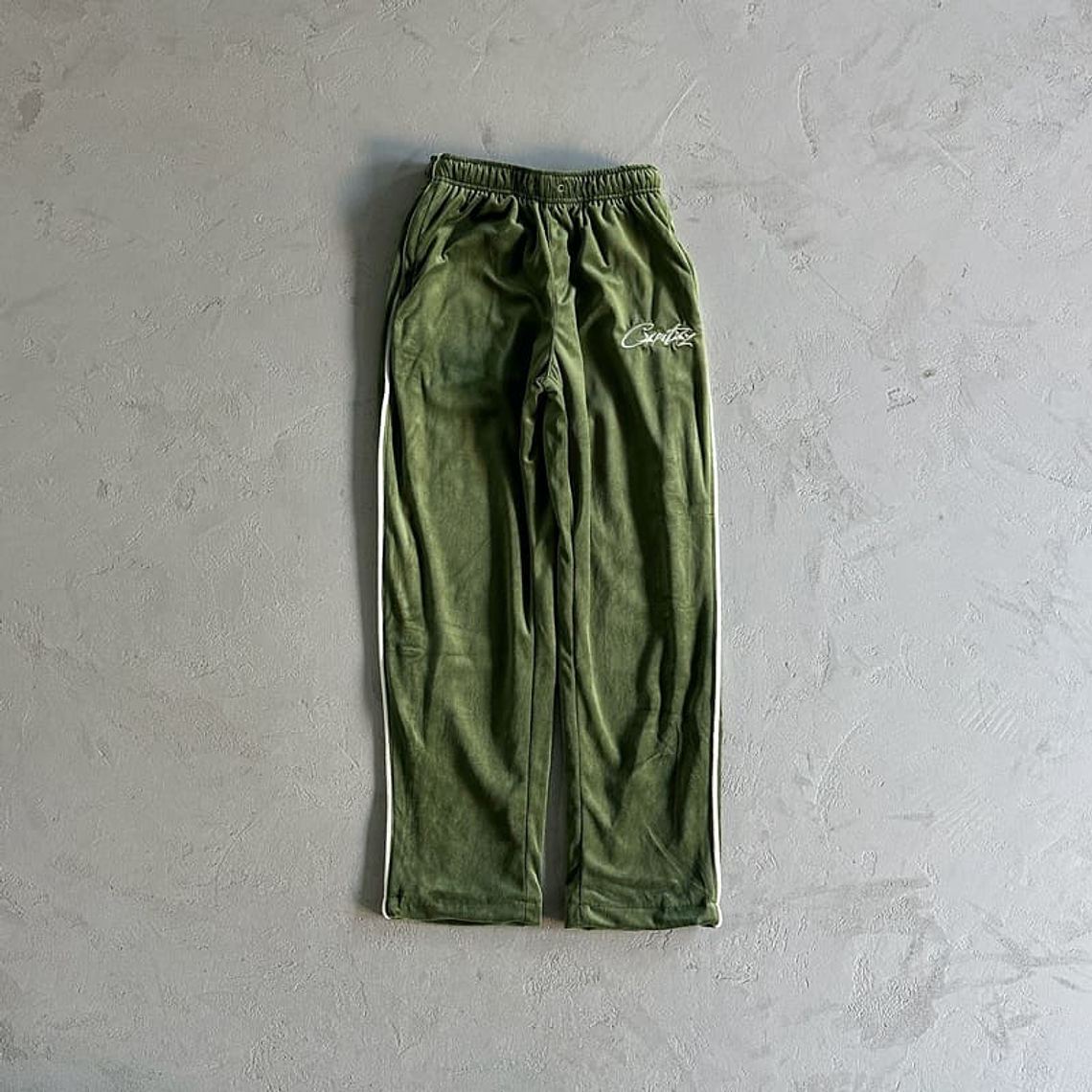 Corteiz Green Velour Set 3