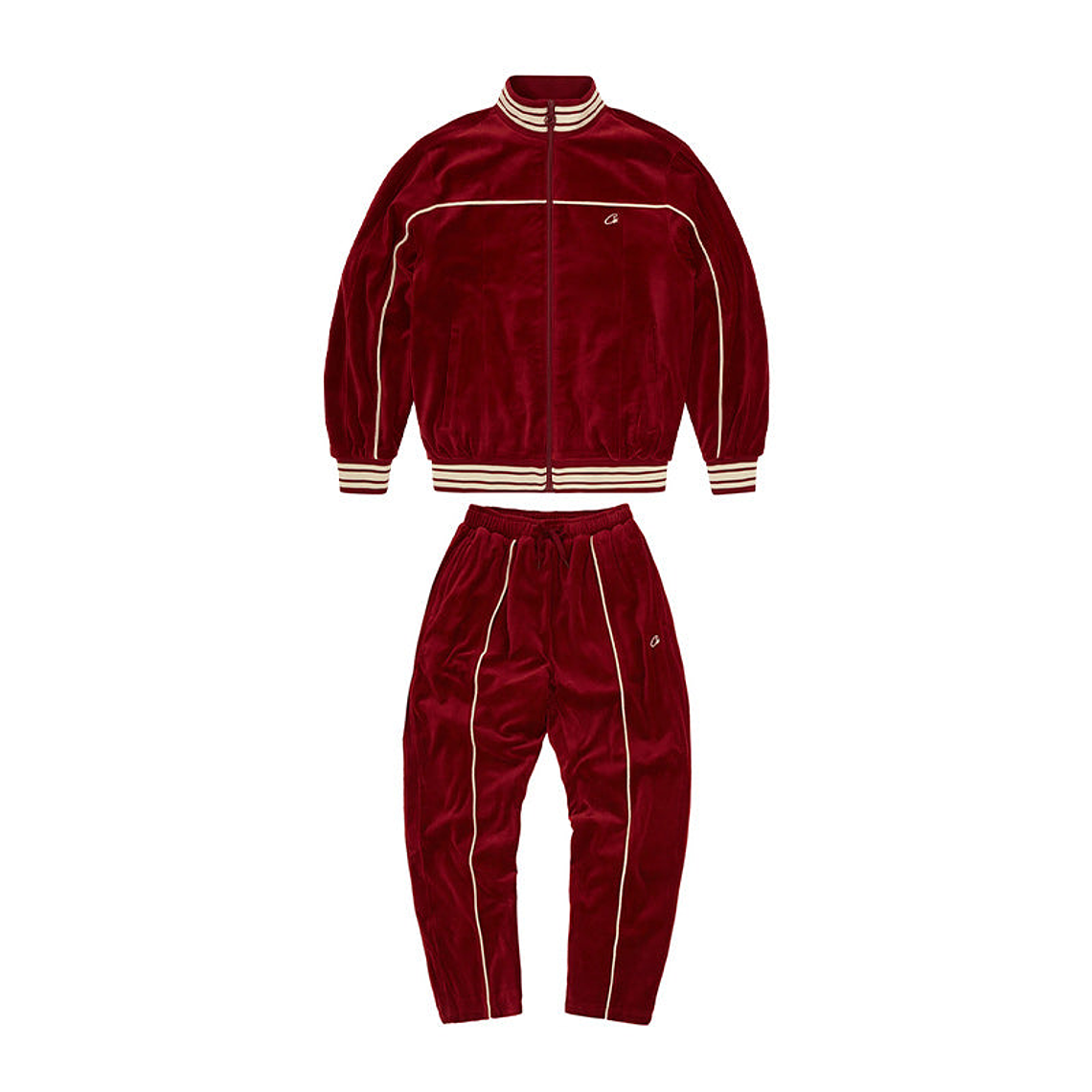 Corteiz Red Velour AMG Set 1