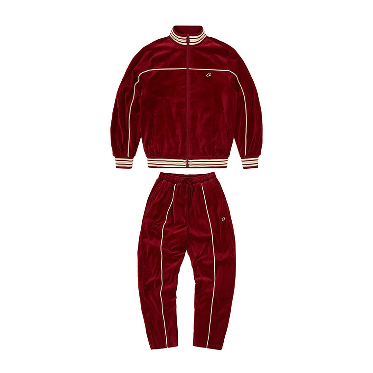 Corteiz Red Velour AMG Set 1