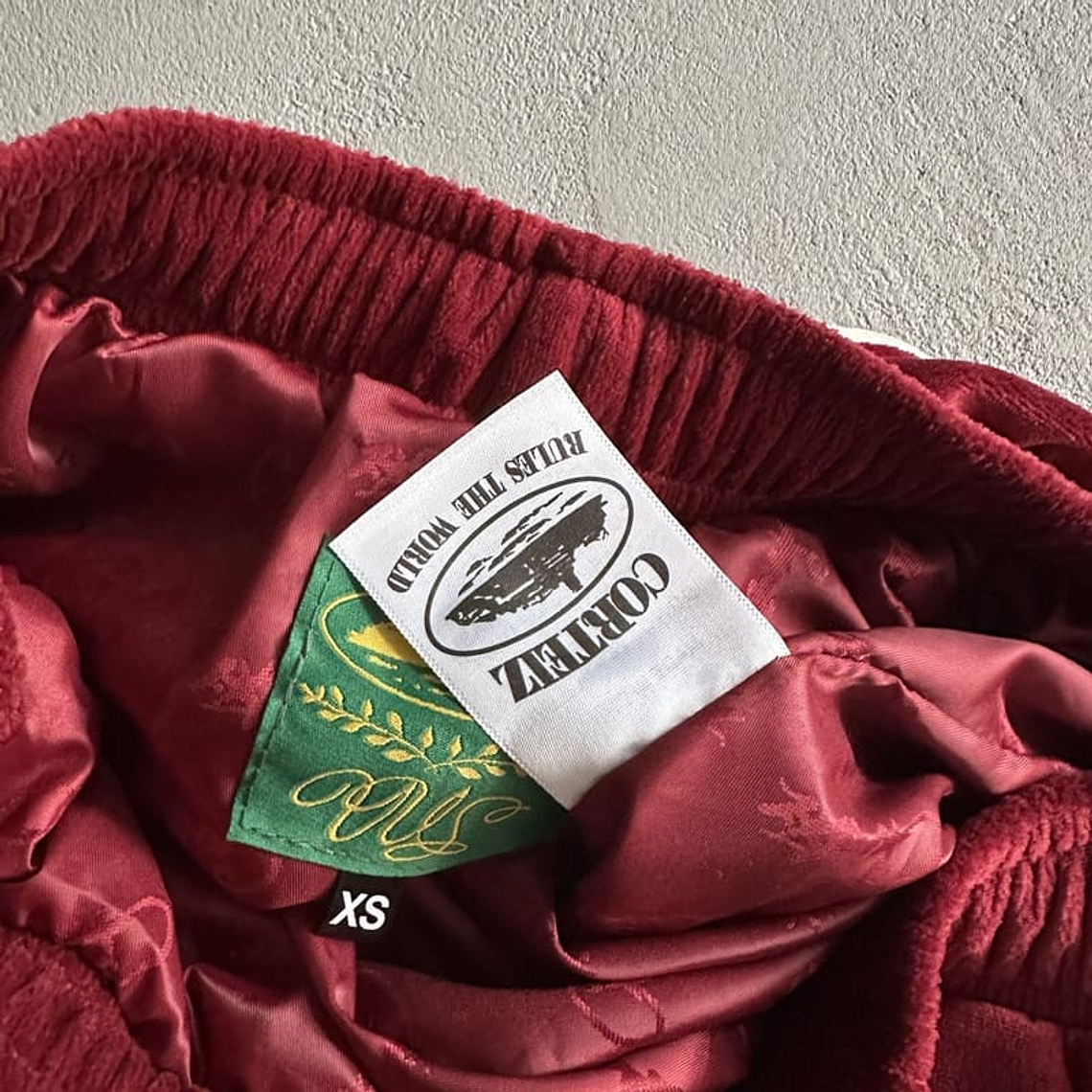Corteiz Red Velour AMG Set 7