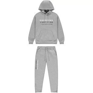 Trapstar Chenille Decoded 2.0 Grey/Ice Blue Set