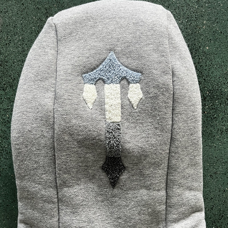 Trapstar Chenille Decoded 2.0 Grey/Ice Blue Set 10