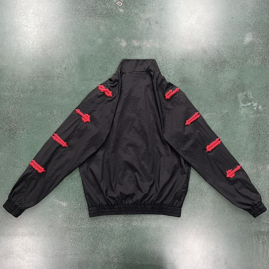 Trapstar Irongate 2.0 Shellsuit Red Black Set 5