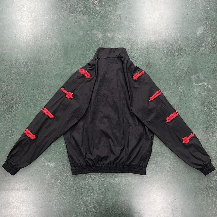 Trapstar Irongate 2.0 Shellsuit Red Black Set 5