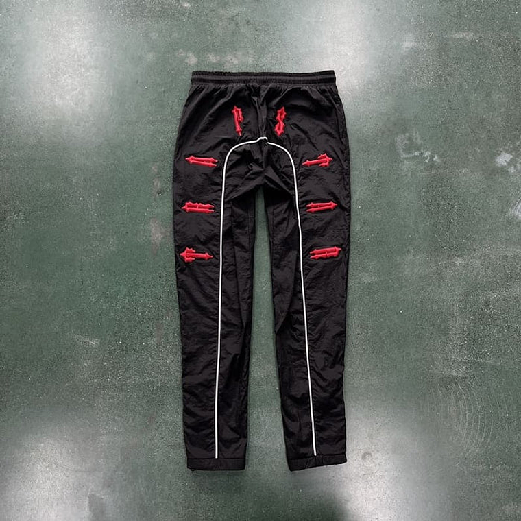 Trapstar Irongate 2.0 Shellsuit Red Black Set 3