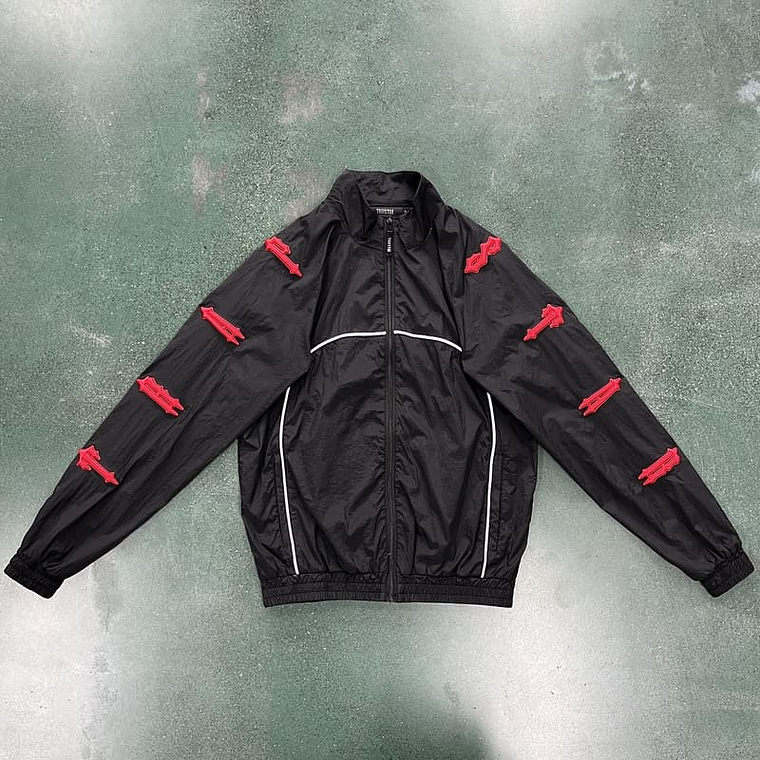 Trapstar Irongate 2.0 Shellsuit Red Black Set 2