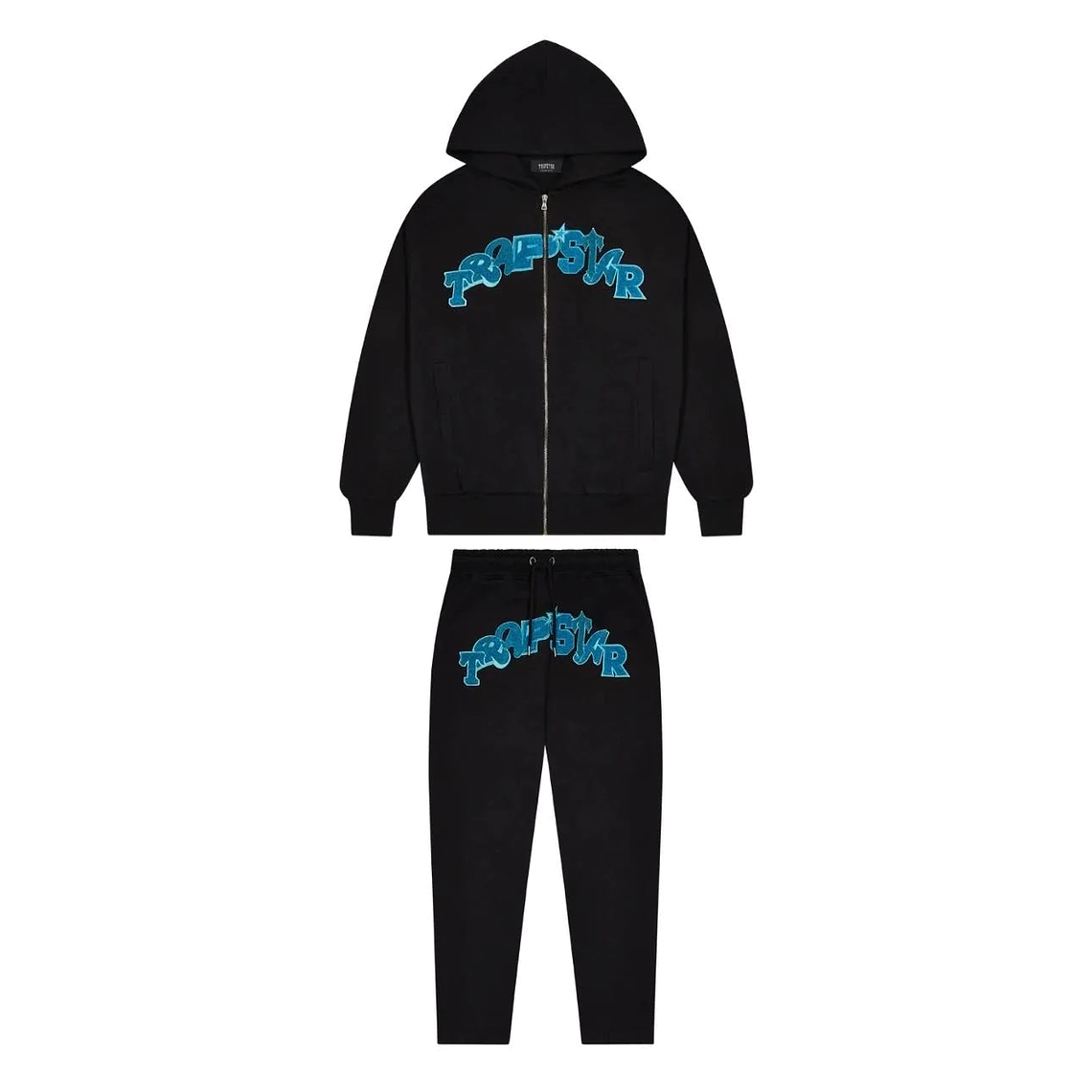 Trapstar Wildcard Chenille Blue Black Set 1