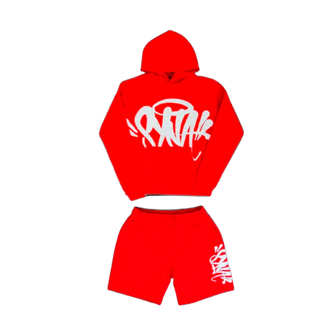 SYNA World Hood Twinset Red 1