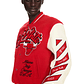 Off White c/o Chicago Bulls Red Varsity Jacket - thumbnail 4