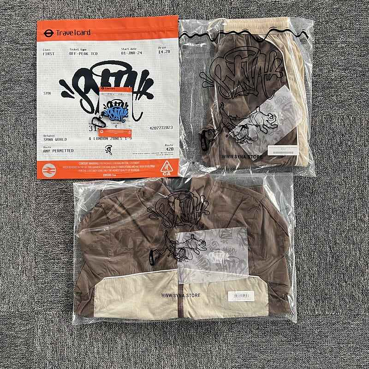 SYNA World Syna Logo Shell Brown Set 8