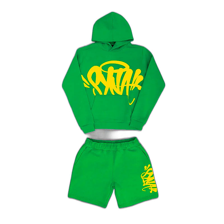 SYNA World Hood Twinset Green 1
