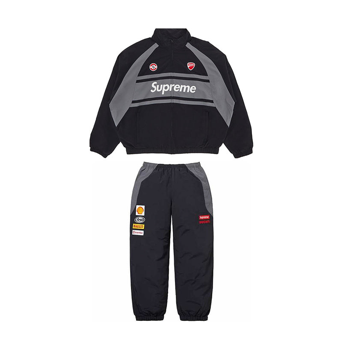 SUPREME x Ducati Black Set 1