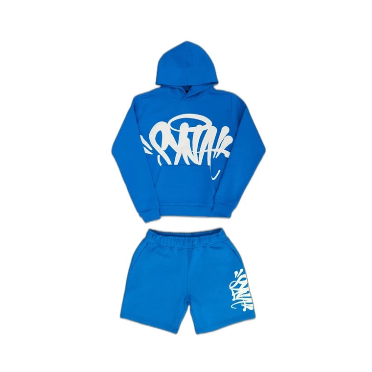 SYNA World Hood Twinset Blue 1