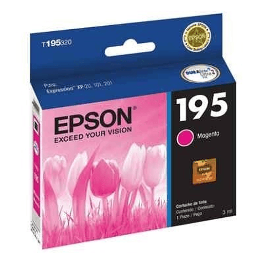 Epson T195 - cartucho de tinta magenta original 