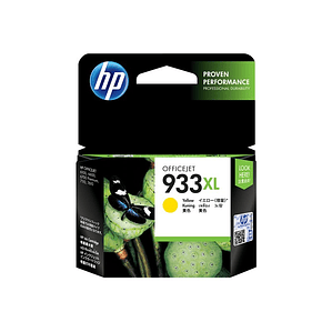 Cartucho de tinta HP 933XL color amarillo Alto rendimiento CN056AL