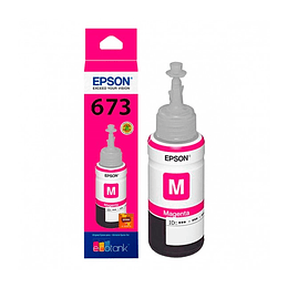 Botella de Tinta Epson T673 color Magenta T673320-AL