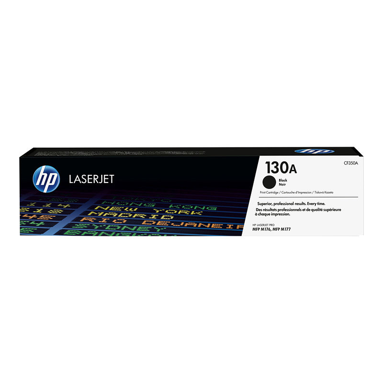 cartucho de Toner HP 130A negro original LaserJet CF350A 1